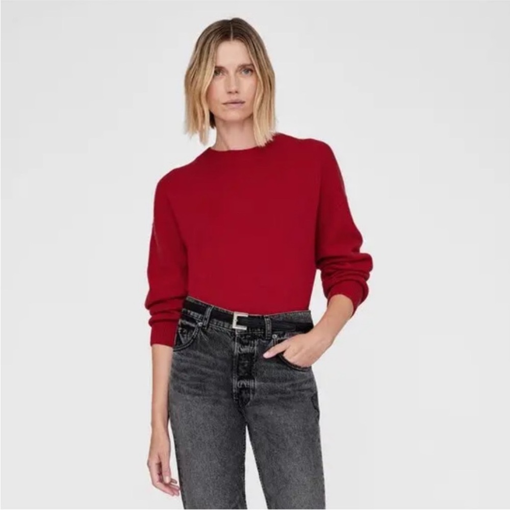 Anine Bing Lee Crewneck Sweater Size Small